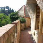 Auf den Zinnen des Castello 'Brown'